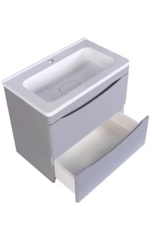 Тумба под раковину Style Line Бергамо СС-00002317 мини 60 Люкс антискрейтч Plus 60 см